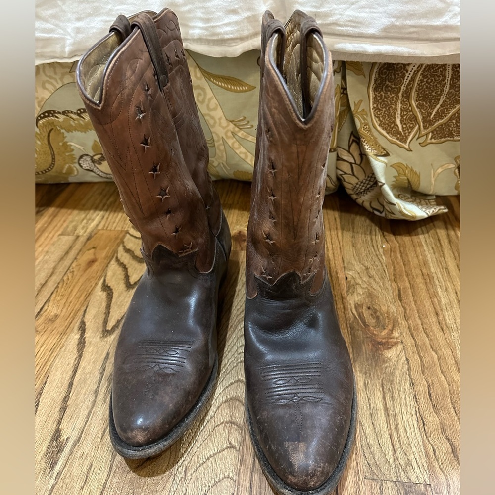 Frye Cowboy Boots - Stars and Stripes - 13D